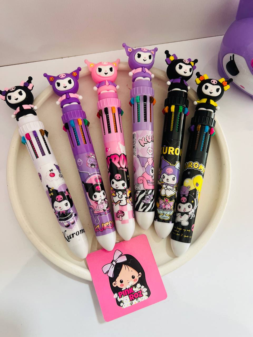 خودکار ده رنگ کرومی