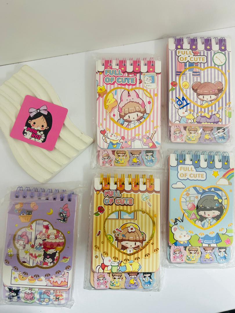 دفترچه دیوایدر دار دختر و کرومی