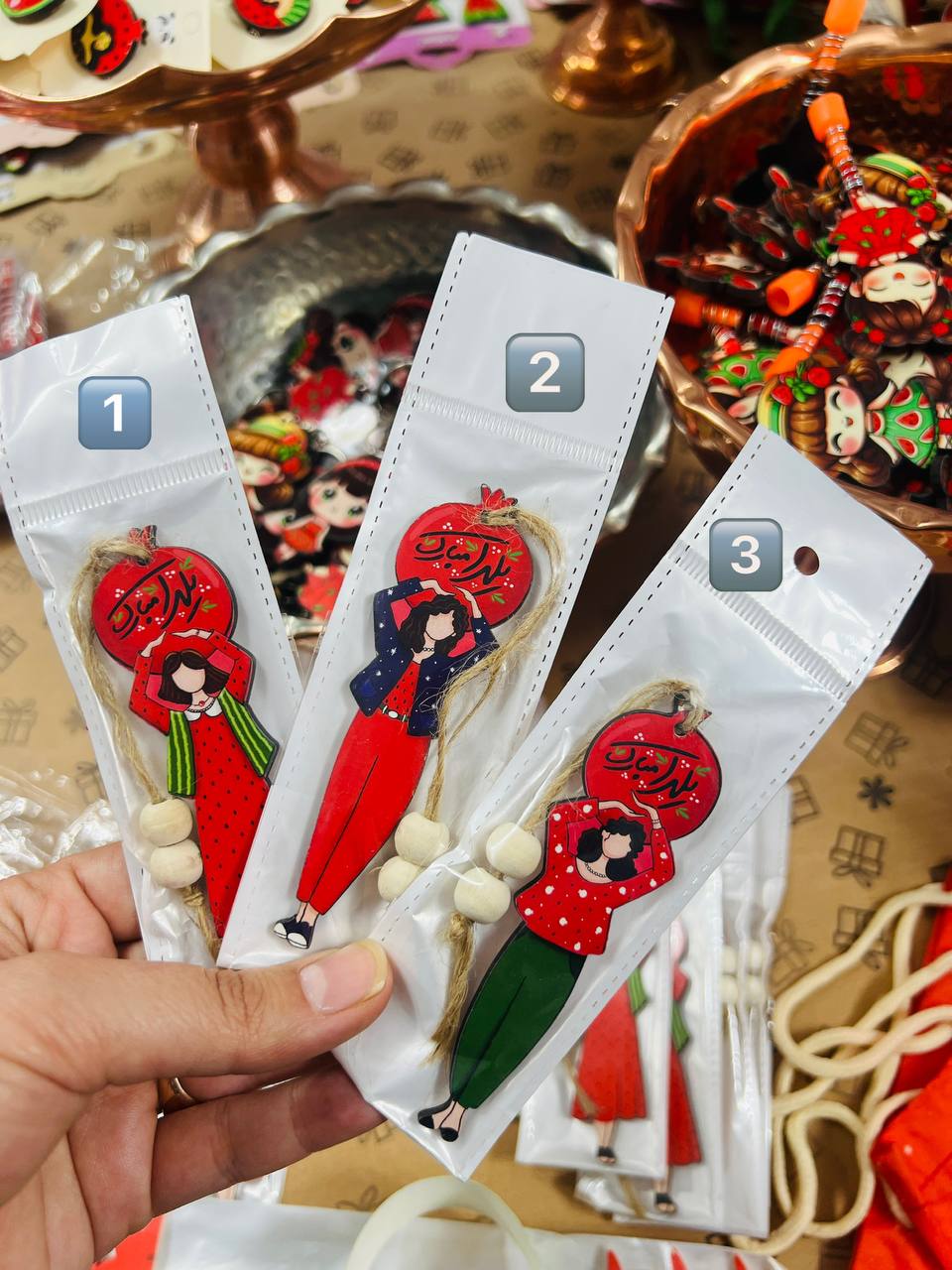 آویز دختر یلدا