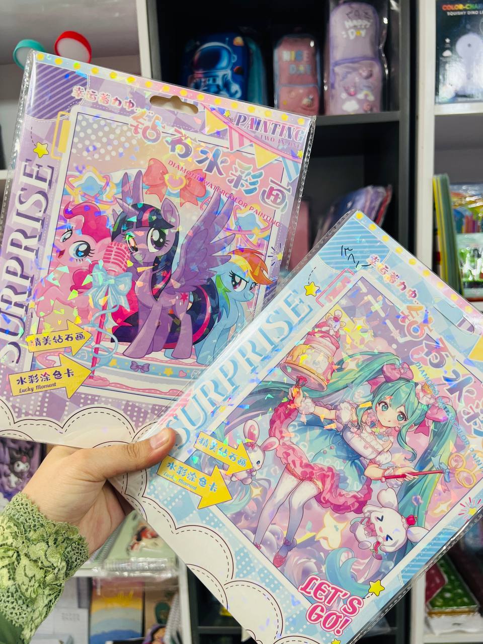 پک سرگرمی اقتصادی(۲عدد نقاشی الماسی+۲عدد نقاشی آبرنگی)